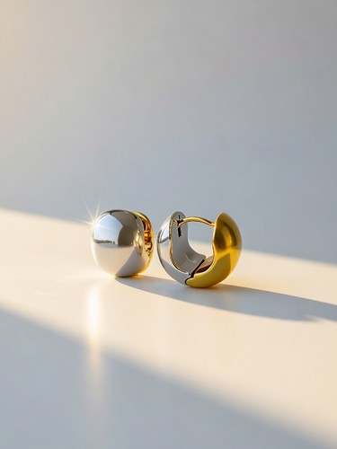 18k echt gold zweifarbige - 18k,