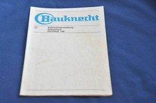 BAUKNECHT Gebrauchsanweisung