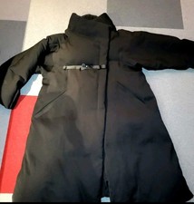 ?️ Daunenmantel Designer Rundholz NEU Black  S oversized wunderbar warm Luxus