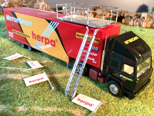 Herpa motorsport sattelzug - herpa,