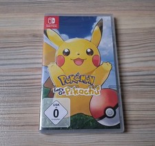Nintendo Switch Pokémon Let's Go Pikachu 40T Erstauflage Neu Sealed Selten Samml