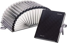 Pagna 24311-04 Vorordner 31 Fächer hochwertiger Kunststoff-Einband, Halbkreis bk