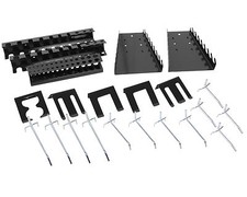 Ondis24 Lochwandhaken Werkzeughalter für Lochwand Zangen & Bohrerhalter 22 Teile