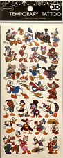 3D Einmal-Tattoos Temporär Donald Duck Disney 9cm x 19cm Party Geburtstag