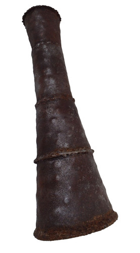 Turm design kegel vase bronze - vase,