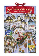 Adventskalender 24 Lino Bücher Coppenrath Verlag + BONUS