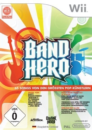 Nintendo wii spiel band - band, hero