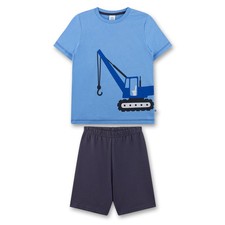 Sanetta Jungen Schlafanzug - kurz, Kids, Nachtwäsche, Pyjama, Baumwolle