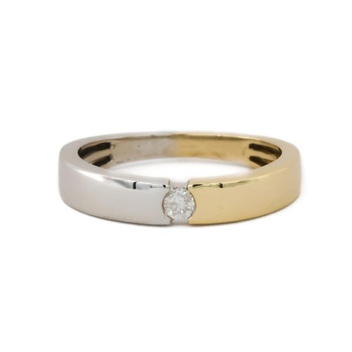 Ring mit diamant brillant - ring,
