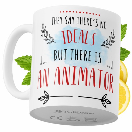 Lustige tasse für animatoren - lustige,