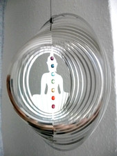 Windspiel Spirale Edelstahl