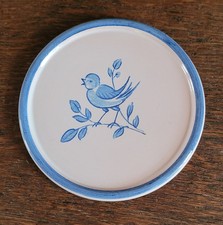 Waechtersbach Keramik kleine Platte Teller Vogel