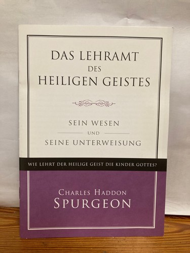 Spurgeon das lehramt des - spurgeon:,