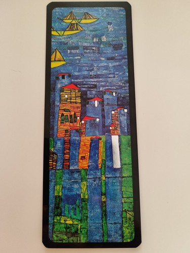 Hundertwasser lesezeichen book - hundertwasser,