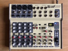 Mischpult LD Systems LAX 1202D 12 Kanal mit DSP-Effektprozessor 100 Programme