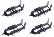 4er Set Metall Auto Anhänger