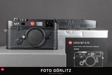 Leica M7 0.72 schwarz 10503 analog FOTO-GÖRLITZ ANKAUF+VERKAUF
