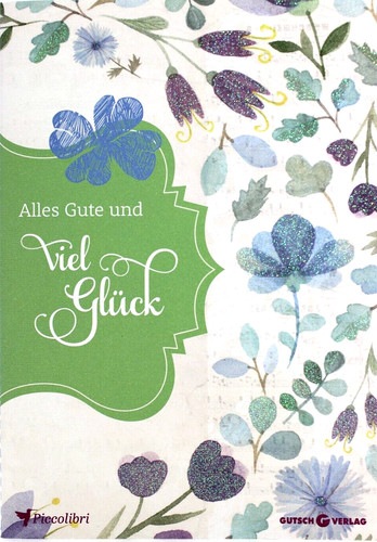 Viel glück büchlein karten - viel,