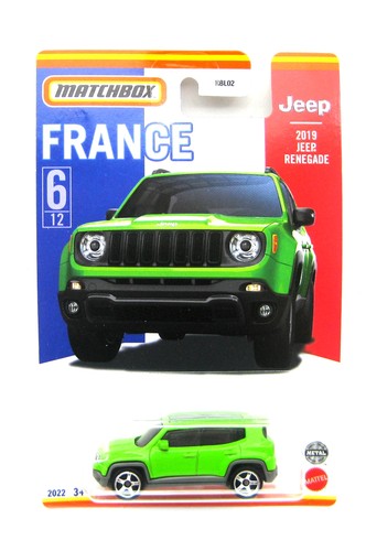 Matchbox jeep renegade france - matchbox,