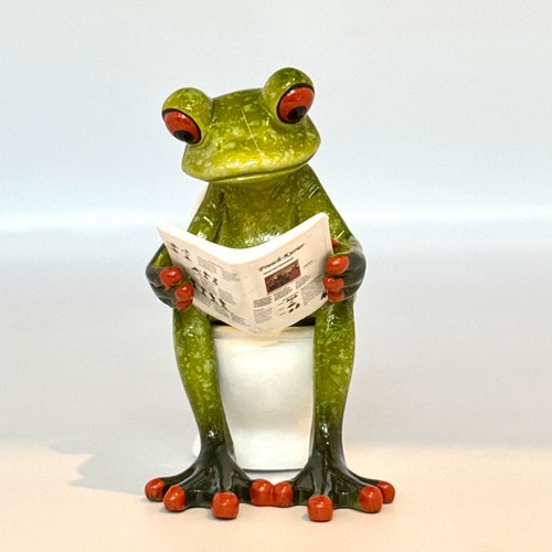 Keramik frosch dekofigur - keramik,