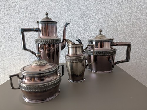 Alpaka neusilber set - alpaka, neusilber,