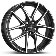 4x Alufelgen DEZENT TO dark für VOLKSWAGEN Scirocco 13 ABE 17 Zoll Felgen