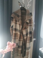 Neue Damen Poncho Karierte