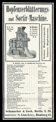 Grosse alte werbung - grosse,