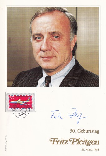 Philswiss autogramm fritz - autogramm,