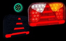 2 LED Rückleuchte Anhänger LED Bajonett 6 polig Rücklicht Anhänger Heckleuchte