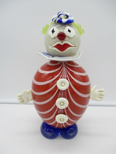 Murano clown glaskunst - murano,