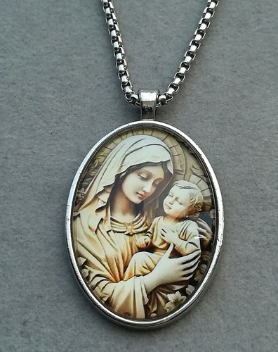 Heilige maria anhänger - heilige,
