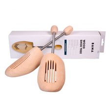 Bama Schuhspanner Spiralspanner Naturholz Schuhleisten