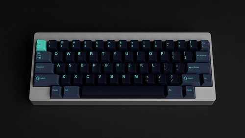 Gmk hammerhead dark keycaps - gmk,