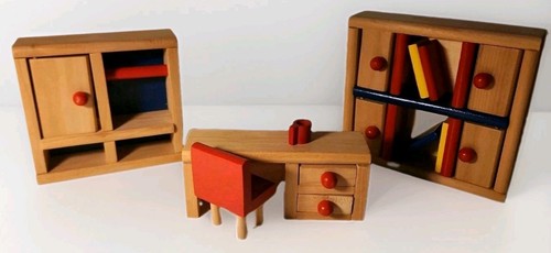 Puppenhausmöbel aus holz - aus,