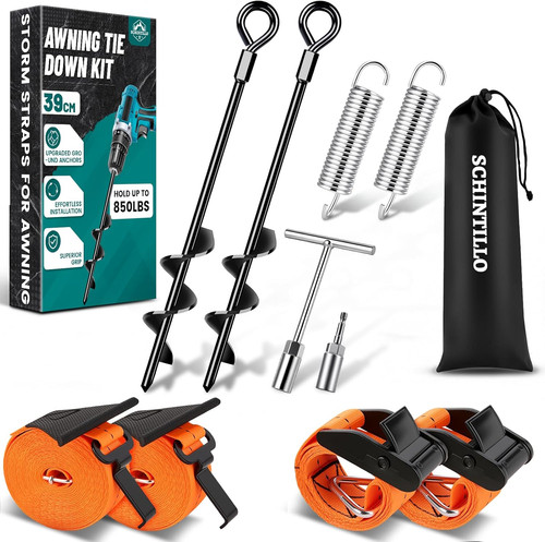 Sturmband markise vorzelt set - sturmband,