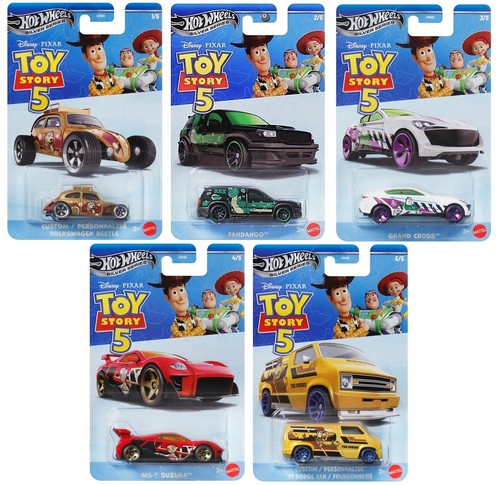 Hot wheels toy story - toy, 5