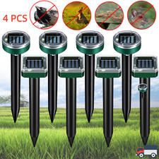 4 Stück Solar Maulwurfschreck