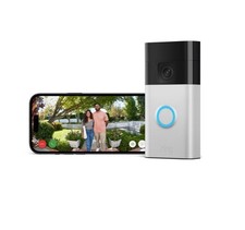 Ring Akku-Videotürklingel  Battery Video Doorbell WLAN Sicherheitskamera Weiß