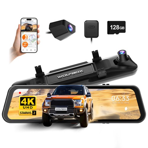 Wolfbox 12in g900 pro mirror - wolfbox,