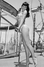 Bettie Page Foto im Format
