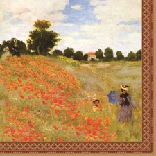 20 Servietten Coquelicots, La