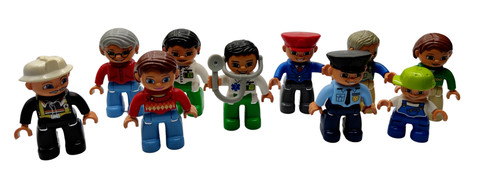 Duplo einzel figuren - figuren, polizei