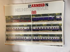 Arnold rapido Katalog für Sammler Modellbau - 1988 Neuheiten -sehr gut #200/2