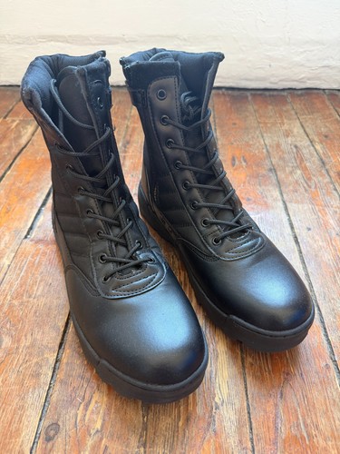 Schwarze taktische stiefel - taktische,