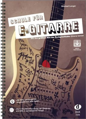 Schule für gitarre - schule, e-gitarre