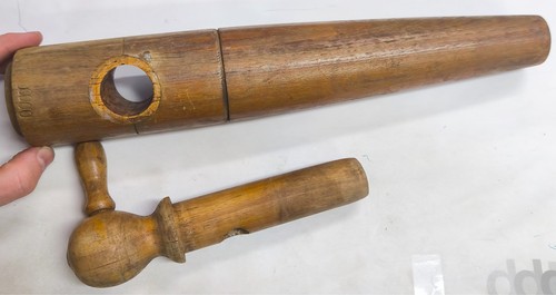 Antiker fasshahn holz - fasshahn,