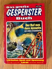 Das Große Gespensterbuch Nr. 1 HC - Bastei Verlag 1974 - Hefte 1-8 Sehr Selten!