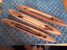 Schiffchen Webschiffchen Schütz Webschütz mit Alter Patina