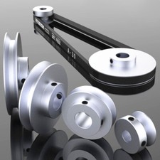 Aluminum keilriemenscheibe - aluminum,